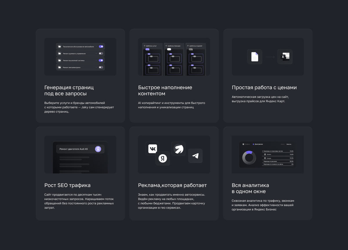 JAKY — возможности платформы