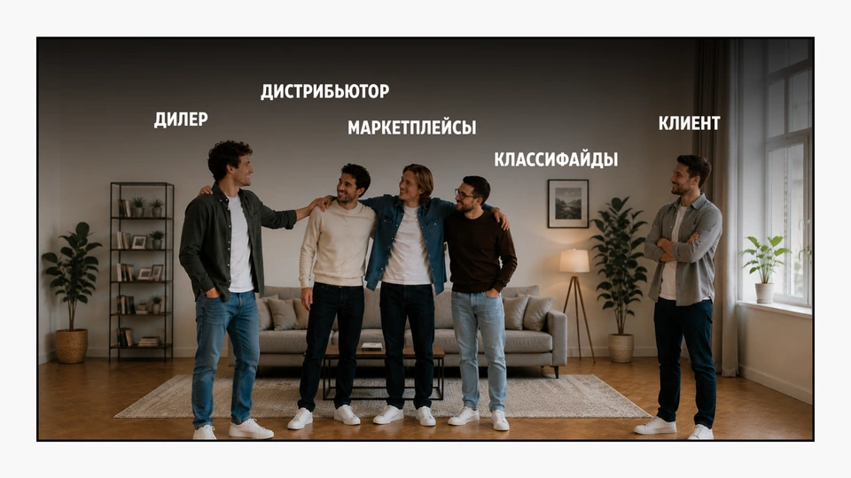 Роли дилера, дистрибутора, маркетплейсов и классифайдов в автомобильной сделке